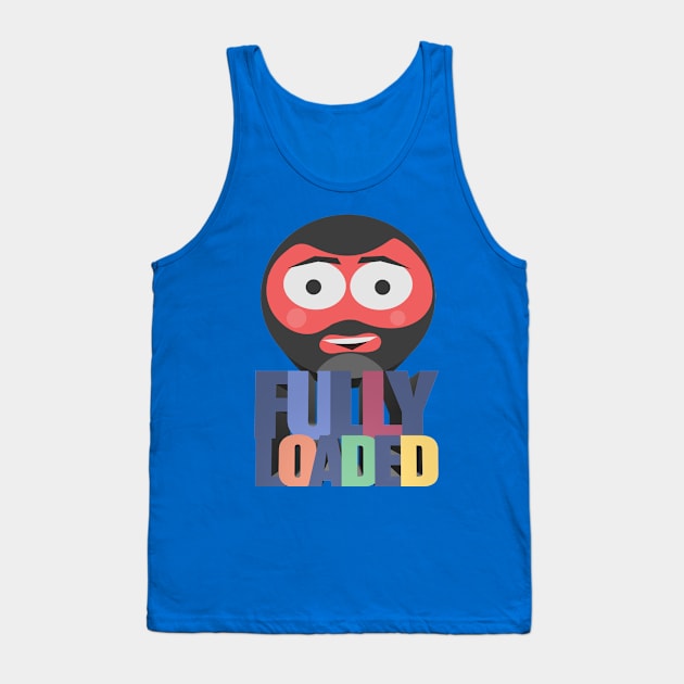 If Bert Kreischer Was a Fully Loaded Cartoon Character Tank Top by Ina